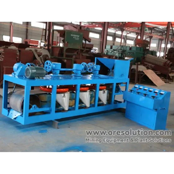 Drei-Scheiben-Magnetabscheider